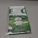 QIYANPAX 4 Pack Golf Party Tablecloths Green Gingham Tablecloth and Golf-Themed Plastic Table Covers Disposable Tablecloths for Birthday Outdoor Party Decorations, 54 108 Inch
