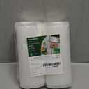 Bonsenkitchen Vacuum Sealer Bags, 8" x 50' Rolls 2 pack for Food Storage Saver, Bpa Free, Heavy Duty, Commercial Grade Textured Food Roll, Customized Size Bag for Sous Vide Cooking,VB3209