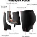 SAXX Underwear Co. Men's Daytripper Comfort Stretch Boxer Brief Fly 5 Pack (Medium, Black)