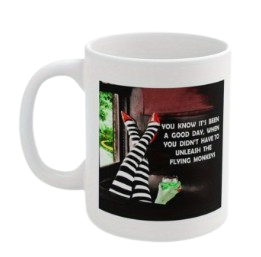 Trendy Accessories Inspirational Quote Red Shoes Design Pattern Print 11 ounce Ceramic Coffee Mug Tea Cup