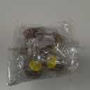 6 Pack Flap Wheel Sander Set with 1/4'' Shank 3 Size 80 Grits Abrasive Sanding Flap Wheels for Die Grinder Power Rotary Tool Flex Shaft Grinders Polishing Rust Weld Burr Removing Coat Paint