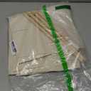 MONOBLANKS Fabric Christmas Advent Calendar with Pockets,Reusable Natural 24 Days Countdown Advent Calendar Hanging Storage Bag for Xmas Holiday Home Wall Decoration (Natural)