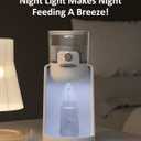 Water Warmer, HEYVALUE Baby Bottle Warmer, Formula Maker with Night Light, 4 Temperature Control & 72H Keep Warm, Detachable Tank, Instantly Dispenses Warm Water, Feed Baby More Easier and Healthier