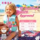 ROXY Life Jacket for Youth/Kid/Toddler, USCG and Transport Canada Approved Type III PFD, UV Resistant&Durable Life Vest for Waterskiing, Rafting, Boating Kayaking Paddleboarding Watersports, 0-33 lbs