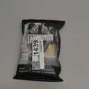 bropite Zipper Compression Socks Women & Men - 2Pairs Calf Knee High 15-20mmHg Open Toe Compression Stocking suit for Walking (Large-X-Large, C-black/Nude)