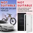 Stone City Printable Magnetic Sheets Make Refrigerator Photo Magnet Glossy Print Paper 12mil Thickness for Inkjet Printers 8.5x 11 Inches 5 Sheets