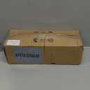 3 Pcs Amber Glass Tulip Lamp Shades Small Flower Art Sconce Shade E26 Base 1.65" Top x 4.45" Dia. x 4.33" H Mini Lampshades Replacement for Table Chandelier Decor Vanity Pendant Light Cover