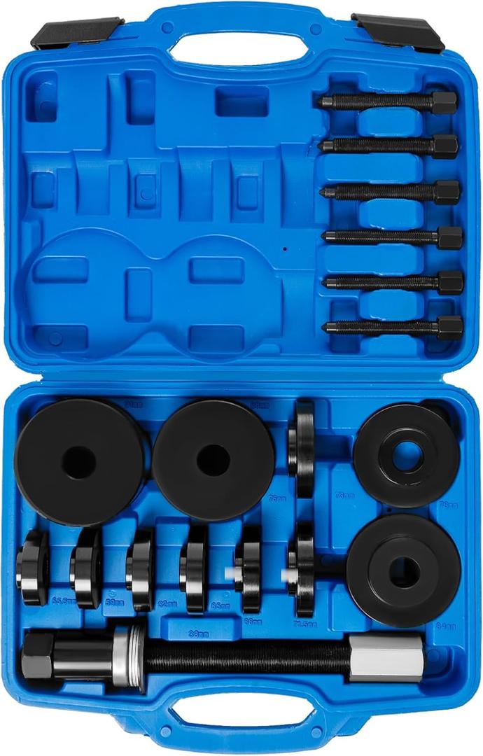 Wheel Bearing Removal Kit 19PCS Front Wheel Drive Bearing Removal Installation Service Tool