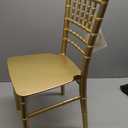 Flash Furniture Hercules 6 Pack Childs Gold Resin Party and Event Chiavari Chair for Commercial & Residential Use, Set of 6