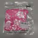 Women's Floral Print Halter Top Sweetheart Neck Ruched Tie Back Slim Fit Crop Tops (Pink, M)