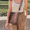 GEMIU Crossbody Bags for Women Vegan Leather Shoulder Bag with Multi Pocket, Adjustable Strap Purses