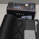 Magnetic Charging Mouse Pad, 31.5x11.81 Inch XL Gaming Mousepad, 11+5 RGB Lighting Modes, Home Office Large Desk Pad with Ultra-Smooth Surface, Non-Slip, Waterproof Keyboard Pad Classic Black Desk Mat