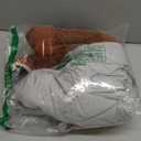 FUAMEY Dog Coat for Large Dogs,Waterproof Dog Winter Jacket with Harness Built in Puppy Cold Weather Coats Reflective Pet Vest with Zipper Warm Fleece Dogs Snowsuit Windproof Brown XXL, Chest:35in