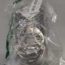 30 Pack Loose Leaf Binder Rings 3 Inch Binder Rings Metal Book Rings Heavy Duty Steel Office Book Rings for Paper Rings, Keychain Key Rings, Metal Rings for Index Cards for Home, School, and Office