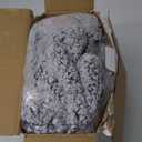 SEALY Electric Blanket Heated Throw 50"x60" Soft Double Sherpa Super Cozy with 6 Fast Heating Levels & 2-10 Hours Auto-Off, Over-Heat Protection, Machine Washable, Charcoal