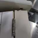 42.7 Storage Bench w/4 Doors and Adjustable Shelves, Shoe Bench w/Removable Cushion & Seating for Entryway Living Room Hallway Bedroom, White