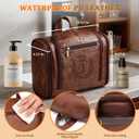 Personalized Gifts for Men Dad Father Birthday Toiletry Travel Bag J