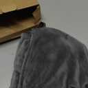Rewondah Inflatable Travel Pillow for Sleeping Airplane - Inflatable Neck Pillow for Traveling on Plane with Washable Cover, Blow up Neck Travel Pillow for Airplanes, Cars - Portable and Comfortable (Medium, Dark Grey)