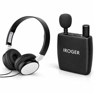 Hearing Amplifier with Directional Microphone, Rechargeable Personal Sound Amplifier, Easy Control, 3.5mm Headphone Compatible, Portable Listening