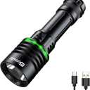 Genwiss Dive Light, Marker Lights for Scuba Diving, Flashlight With Button Batteries, Mini Waterproof Tank Light for 100M, Portable for Snorkeling and Water Sports