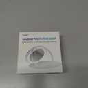 2 x Typecase Magnetic Phone Grip Holder: Adjustable Finger Ring Kickstand - Adapter Ring Included - Phone Grips for Back Compatible with iPhone Android Kindle Accessories - Blue Marble