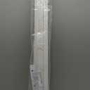 Cordless Vinyl Mini L Blinds 36" W x 36" H, 1" Slat White Horizontal Windows L Blind for Door, Shades, Camper, Light Filtering, Interiors, Arrive 1/2 Inch Narrower Indoor