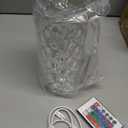 BGFHome Crystal Table Lamp RGB Color Changing Night Light,Romantic LED Rose Diamond Touch Lamps for Living Room (Remote & Touch)