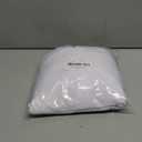 4ft Table Cover Fitted, White Spandex Table Covers, Washable and Wrinkle Resistant Stretch Tablecloths Rectangle for Events, Wedding, Banquets, Parties (48" x 30" (Rectangular)