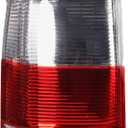 Dasbecan Tail Light Assembly w/Bulbs Compatible With Mercedes-Benz Sprinter 2500 3500 2010-2017 Right Passenger Side Rear Lamp Replaces# 9068202664