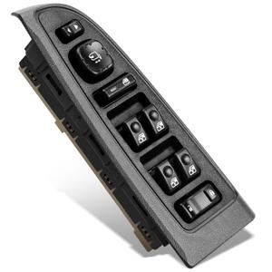 15883320 Driver Side Master Power Window Switch Fits for 2003-2007 Chevy Avalanche Silverado Tahoe Suburban, GMC Sierra Yukon, Cadillac Escalade, Window Door Lock Control, 920-020 (with Bezel)