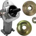 P021046670 Trimmer Gear Head Replacement for Echo SRM-225 SRM-225i SRM-2620 SRM-3020 SRM-225U SRM-266U SRM-280U String Trimmer/Brushcutter Weed Eater Brush Cutter Part No. P021008182