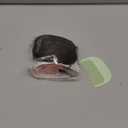 EINAEY Clip in Bangs, 100% Real Human Hair Brown Fake Bangs Clip in Hair Extensions French Bangs Fringe with Temples Hairpieces for Women Curved Curtain Bangs for Daily Wear