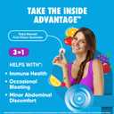 Digestive Advantage Probiotic Gummies for Digestive Health, Daily Probiotics for Women & Men, Support for Occasional Bloating, Minor Abdominal Discomfort & Gut Health, 80ct Natural Fruit Flavors (EXP 05/31/26)