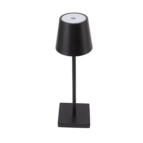 TOPINCN, High Brightness LED Touch Dimmable Modern Simple, Rechargeable Cordless for Restaurant Bar (Black)