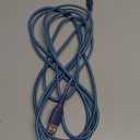 10 Ft Braided Charge & Sync, for  USB C, Blue