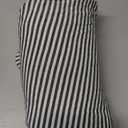 Burtell Women Casual Striped Button Down Pleated Shirt Maxi Dress Summer Lapel V Neck Short Sleeve Empire Waist Long Dress XL