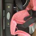 Dream On Me Coast Rider Travel Stroller, Lightweight & Compact Baby Stroller, Theme Park Approved, Book-Folding Design, Adjustable Handle, Soft-Ride Wheels, Converts to Rider & Scooter - Pink