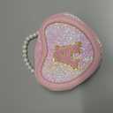 Birthday Purse Gifts for Little Girls - Heart Princess Handbags Shoulder Kids Crossbody Bag Toddler for Christmas Gift A