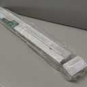 DEZ FURNISHINGS Cordless 2" Faux Wood Blind, 33.5" W x 64" H, White