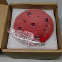 Advanced Ghost Hunting Equipment with Temperature Deviation Detection and Enhanced Sensitivity, EMF for Professional Paranormal Investigators, Electromagnetic Measuring Detectors, Red