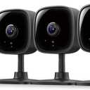 Tapo 1080P Indoor Wired Security Camera - Works as a Baby Monitor & Pet Camera, Motion Detection, 2-Way Audio, Siren, Night Vision, Subscription-Free Local Storage or Optional Cloud, C101