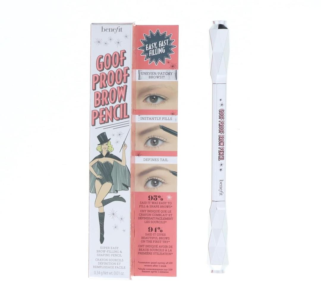 Benefit Cosmetics Goof Proof Brow Pencil Easy Shape & Fill - DLX size 0.01 oz. Shade, 03 Medium