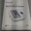 Alcedo Blood Pressure Monitor for Home Use, Automatic Digital BP Machine with Large Cuff for Upper Arm, LCD Screen, 2x120 Memory, Talking Function