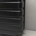 Wrangler 22" Hard side Spinner Carry-On Luggage, Black