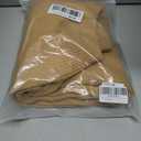 Livtany Womens Oversized Ribbed Deep V Neck Sweater Long Sleeve Drop Shoulder Pullover Top Casual 2024 Trendy Fall Clothing Khaki (L)