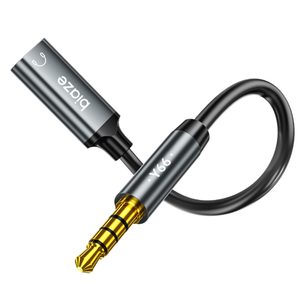 biaze USB C Female to 3.5mm Male Audio Cable Cord Analog Cable TypeC Converter Headphone Jack Adapter Compatible with MP3 Players, CD Players, Laptops, Tablets, Smartphone
