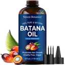 2 x Raw Batana Oil for Hair Growth 4 fl oz - 100% Pure, Natural, Cold-Pressed Oil for Hair, Skin, Face & Lashes - Aceite de Batana (EXP: 12/2027)