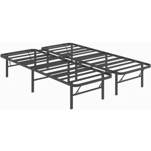 Hollywood Bed Frames Bedder Base Platform, Double, Black
