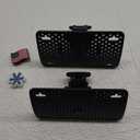 2 Pack Air Vent Car Mount &Wind Deflector- Universal AC Vent Mount, Fits All Vehicles - Safe Design for Kids & Passengers