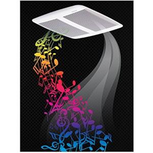 Broan-NuTone SPKACC Sensonic QT Series Speaker Accessory with Bluetooth Wireless Technology for Bathroom and Home Ventilation Fans (Fan Not Included)